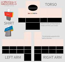 Free Create Shirts Clothing Templates Roblox Shirt