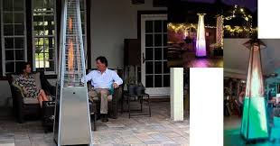 Restaurantes de terraza exterior en barrio de salamanca. Estufas De Exterior Piramide Para Terrazas Y Aire Libre Clasicas Con Led Y Regulador
