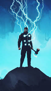 Thor Artwork Lightning God 720x1280 Wallpaper Marvel Thor Thor Wallpaper Thor Artwork