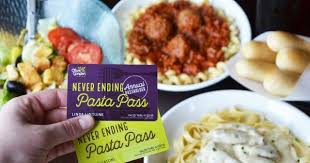 Olive Garden Selling Limited Quantities Of Unlimited Pasta Passes To Welcome Back Never Ending Pasta Bowl Promotion Brand Eating