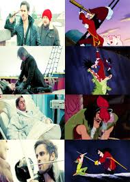 Pin By Lindsee Ha On Disney Vs Ouat Once Up A Time Captain Swan Captain Hook