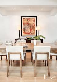 Modern White Dining Area With Cream Dining Chairs Cream Dining Chairs Modern Dining Chairs White Dining Chairs