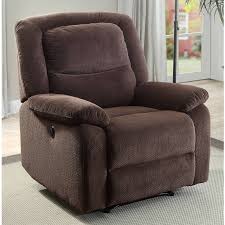 Serta Push Button Power Recliner With Deep Body Cushions Ultra Comfortable Reclining Chair Multiple Colors Walmart Com Recliner Chair Power Recliners Chair And A Half