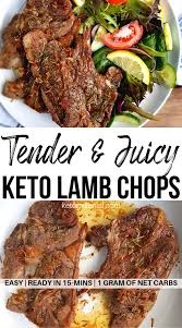 Easy 15 Minute Keto Lamb Chops Recipe Recipe Lamb Chop Recipes Lamb Recipes Recipes