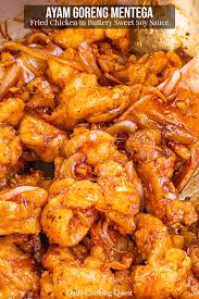 Ayam Goreng Mentega Fried Chicken In Buttery Sweet Soy Sauce Recipe Daily Cooking Quest Fried Chicken Chicken Cuisine Recipes