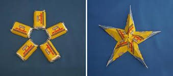 (as the picture shown below.) Crazy Diy Projects Made From Candy Wrappers