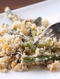 Fresh Green Beans Mushrooms Half Half Cream Cheese Parmesan Panko Now That Is A Casserole Greenbean Casserole Recipe Casserole Recipes Bean Casserole