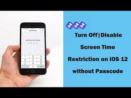 How To Turn Off Disable Screen Time Restriction On Ios 12 Without Passcode Screen Time Turn Ons School Routines