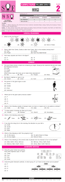Nco Nso Imo Ieo Isko 2016 2017 Class 2 First Level Sample Papers Sample Paper Math Olympiad 2nd Grade Math Worksheets
