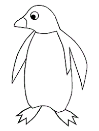 Dibujo Pinguino Para Colorear