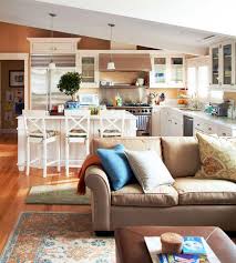 How To Keep Your Family Organized Open Kitchen And Living Room Living Room Kitchen Combo Small Open Plan Living Room