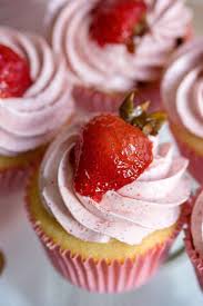 Best Strawberry Cupcakes Recipe With Strawberry Buttercream Frosting The Perfect Summer D Cupcake Recipes Strawberry Cupcake Recipes Creative Cupcake Recipes