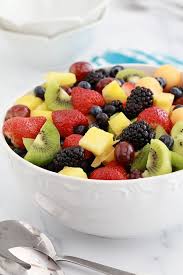 Recette Salade De Fruits Sauce Miel Et Citron Recette Recette Cuisine Culinaire Recette Salade De Fruits