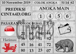 Prediksi Togel Singapore 10 November 2019 November Kebebasan 19 Agustus