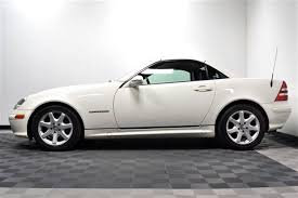 2002 Slk 230 White Black Int Mint Cont One Owner Mercedes Slk Mercedes Benz Mercedes Benz Sports Car