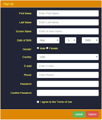 Create A Bootstrap Registration Form Psd To Html Web Development Html Contact Form Registration Form Registration Form Sample