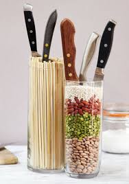 Diy Deco Et Idees De Rangement Pour Couteaux De Cuisine Kitchen Knife Storage Stylish Kitchen Decor Knife Storage