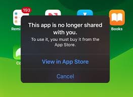 How To Fix This App Is No Longer Shared With You Error On Iphone Ipad In 2020 App Iphone Iphone Storage