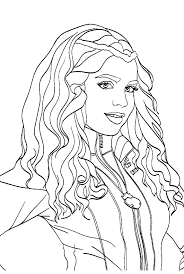 Descendants coloring web pages 30. Ausmalbilder Evie Di Descendants