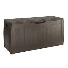 Keter Hollywood Outdoor Storage Box Plastic Garden Storage Box Plastic Box Storage Outdoor Storage Box