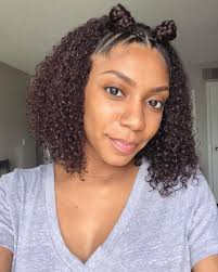 Part your wet hair how you want it, then place a pair of stockings or tights on top of your head with one leg on each side, almost like you're wearing a headband. Pin On H A I R