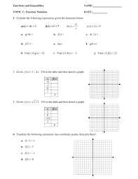 Function notation (evaluating functions) this is a great activity for your students to practice evaluating functions using function notation. Function Notation Worksheet