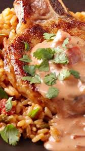 Pork Chops With Mexican Rice Kraft What S Cooking Recipe Pork Recipes Mexican Rice Recipes Recipes