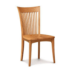 New Shaker Style Copeland Sarah Dining Chairs In Solid American Cherry Wood Comfortable Slatted Back Chairs Dining Chairs Side Chairs Dining Affordable Chair