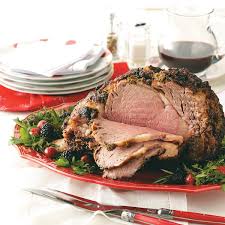 Liberally season the prime rib with the salt and some pepper and refrigerate overnight. Herb Crusted Prime Rib Recipe How To Make It Taste Of Home