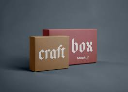 Free Craft Paper Square Rectangle Box Packaging Mockup Psd Set Good Mockups Packaging Mockup Paper Crafts Box Packaging