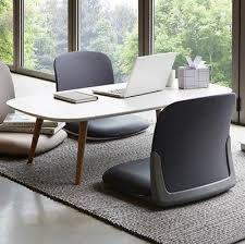 Ergonomic Low Chair Folding Floor Leather Seat Tatami Japanese Style Legless Floor Seating Low Chair Ergonomics Furniture