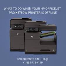 To Troubleshoot Your Hp Officejet Pro X576dw Printer Offline Issues Get Guidance From Printer Support Team 1 855 718 4110 Hp Officejet Pro Hp Officejet Pro