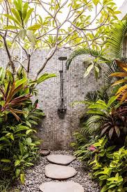 34 Outdoor Bathroom Ideas That Feel Like A Vacation Outdoor Bathroom Design Garden Shower Tropical Garden Design