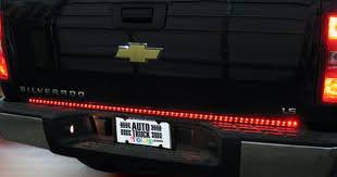 Led Tailgate Light Bar Autotrucktoys Com Chevy Trucks Accessories Cool Truck Accessories Led Tailgate Light Bar