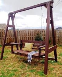 Diy Garden Swing Bench Project Our Home Sweet Home Backyard Swing Sets Backyard Diy Projects Diy Backyard