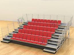 Zhen Retractable Grandstand Indoor Stadium Telescopic Tuibune Steel Structure For Aluminum Outdoor Be Sport Bar Design Stage Lighting Design Telescopic Seating