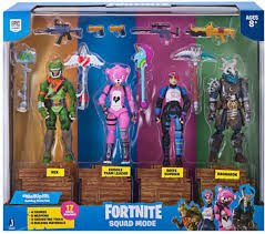 Find fortnite toys for sale on bidorbuy. Fortnite Battle Royale Squad Mode Core Figure 4 Pack Figures Raru