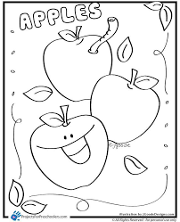 A Is For Apple Coloring Page Apple Coloring Pages Preschool Coloring Pages Apple Coloring