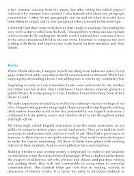 10th Grade Reflective Essay Sample Writing Lessons English Writing Skills Essay Writing Skills