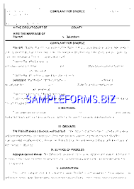 Preview Pdf Arkansas Divorce Petition Form 3