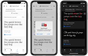 Today Adobe Released An Update To Its Creative Cloud App On Iphone And Ipad Which Introduced A Set Of Thousands O Creative Cloud New Fonts Adobe Creative Cloud