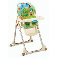 Fisher Price High Chair With Toy Tray Rainforest Baby High Chair High Chair Diy Chair Covers