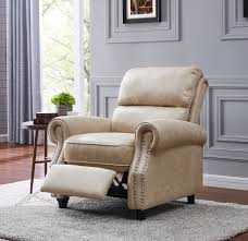 Homesvale Cari Push Back Recliner Chair In Multiple Colors Walmart Com Recliner Chair Recliner Bedroom With Sitting Area