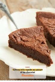 Gateau Tres Rapide Au Yaourt Et Au Chocolat Recette Gateau Chocolat Facile Recette Gateau Chocolat Recette Gateau