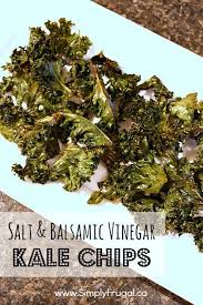 Salt And Balsamic Vinegar Kale Chips Recipe Kale Chips Kale Chip Recipes Kale Chips Baked