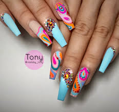 The invention of crazy nail art printer devices have been a rebellion in the fashion industry. Pin On Bomb Nails Makeup