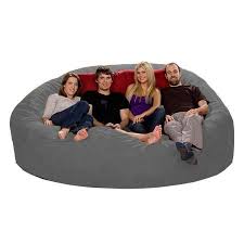This Bean Bag Is Big Enough For Me The Dogs And My Cousins At The Same Time Bean Bag Sofa Sac From The M Bolsas De Frijoles Silla Sacco Areas De Descanso
