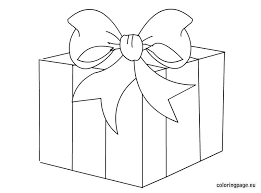 Gift Box Clip Art Coloring Page Christmas Present Coloring Pages Christmas Coloring Pages Felt Crafts Christmas