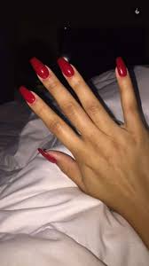 So, they coat the nails with this acrylic nail design is one for the red carpet. 50 Creative Red Acrylic Nail Designs To Inspire You