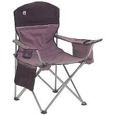 Coleman Portable Camping Quad Chair With 4 Can Cooler Walmart Com Portable Camping Chair Coleman Camping Chairs Cooler Chairs